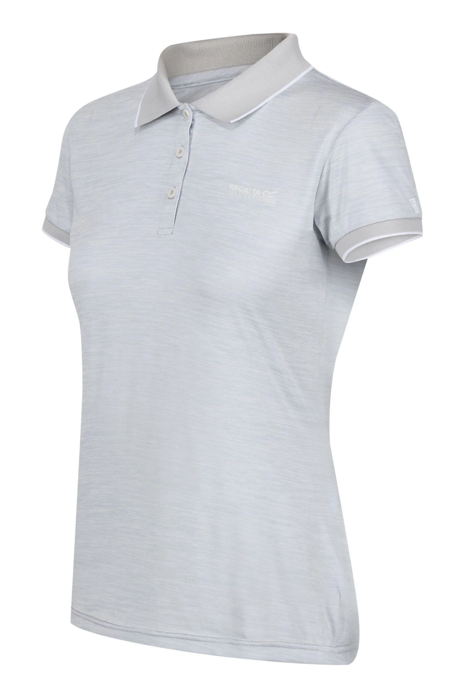 Regatta Reme White Polo Shirt - Image 8