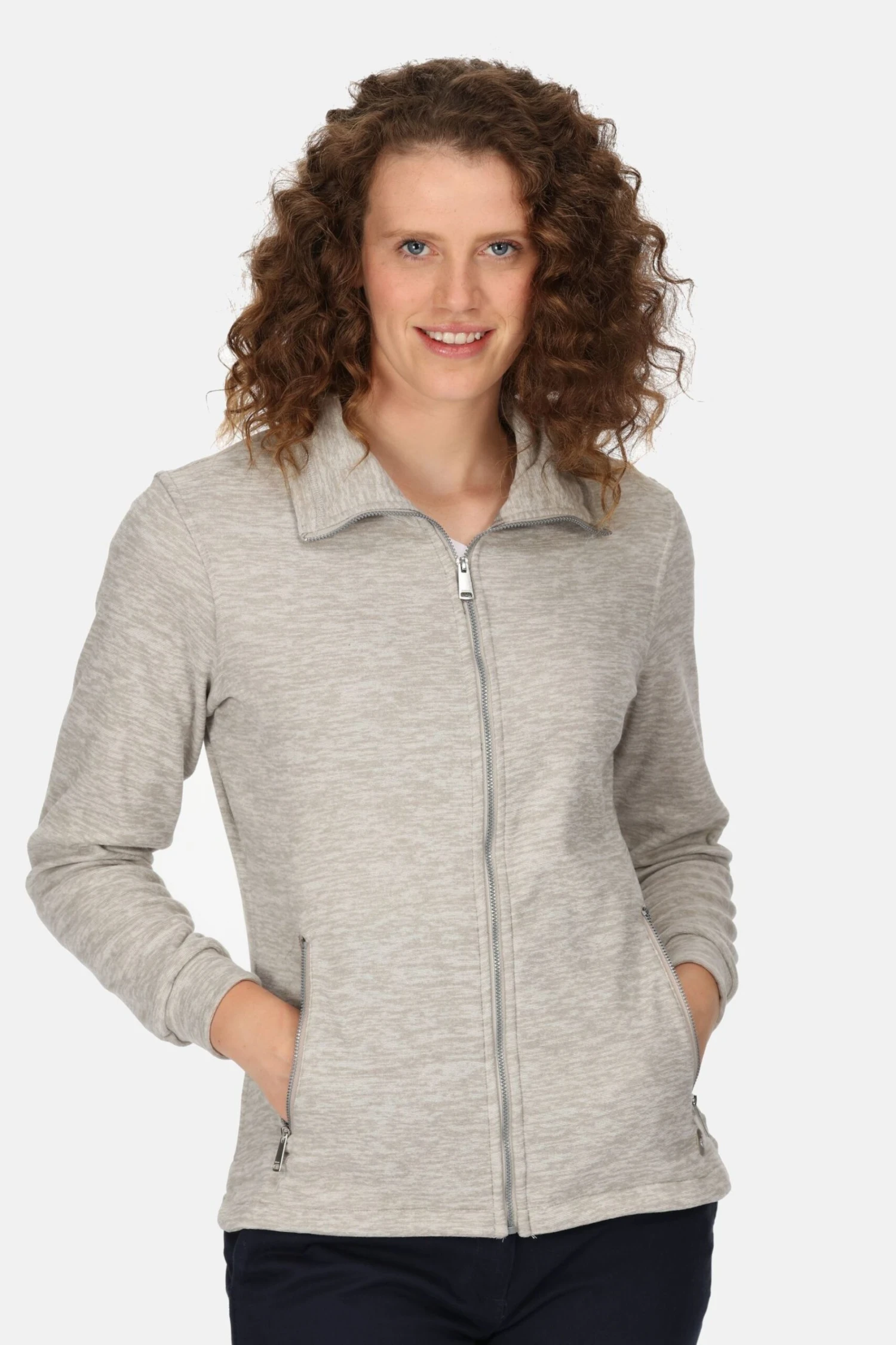 Regatta Grey Azaelia Full Zip Hoodie - Image 3