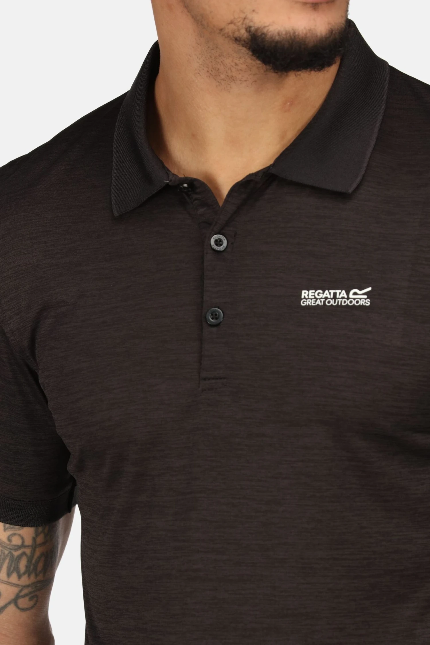 Regatta Black Remex II T-Shirt - Image 4