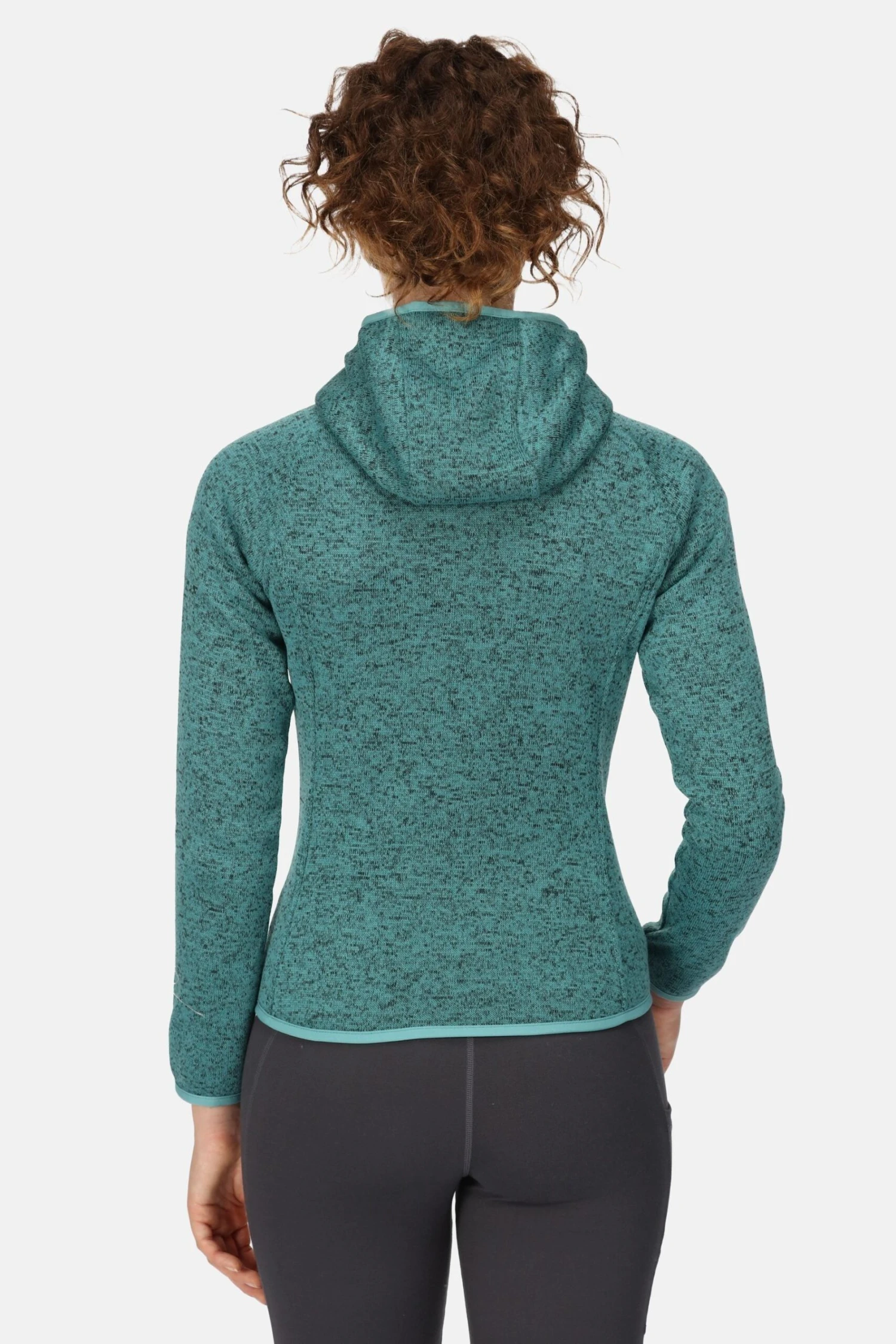 Regatta Womens Blue Newhill Full Zip Hooded Fleece - Image 2
