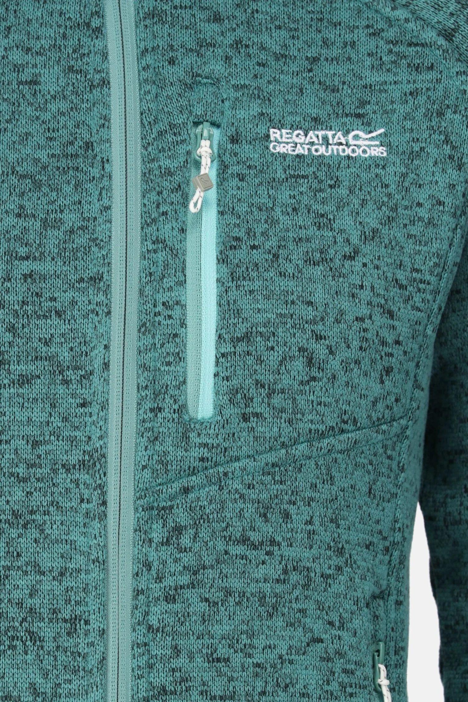 Regatta Womens Blue Newhill Full Zip Hooded Fleece - Image 9