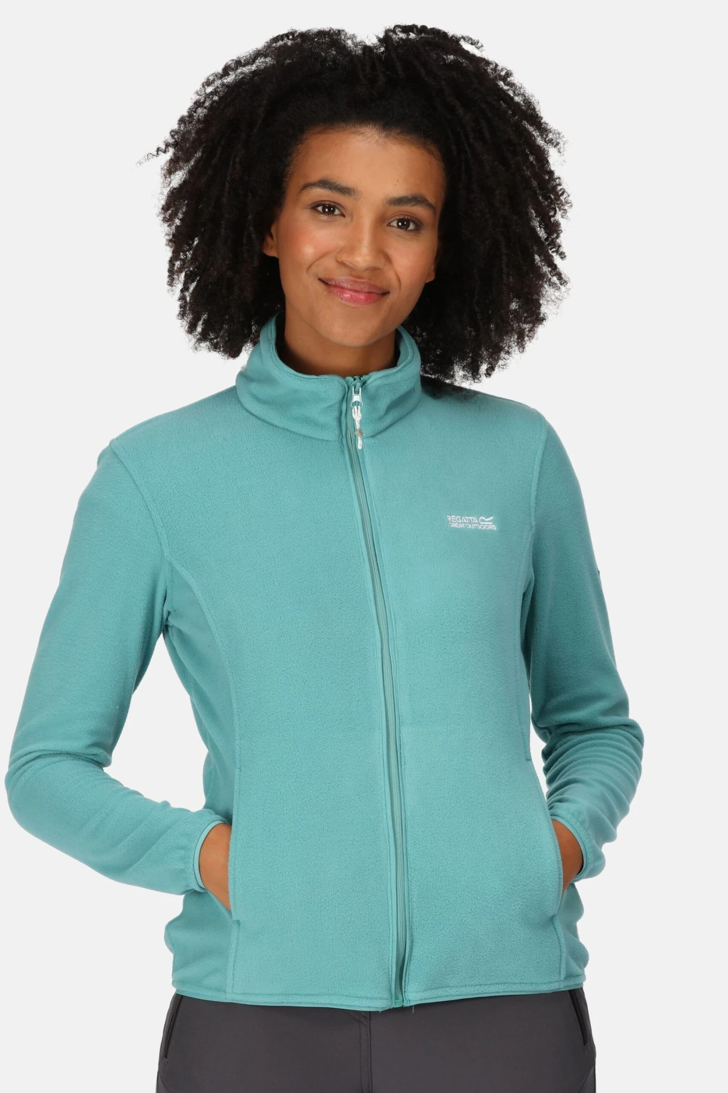 Regatta Blue Clemance III Full Zip Fleece - Image 3