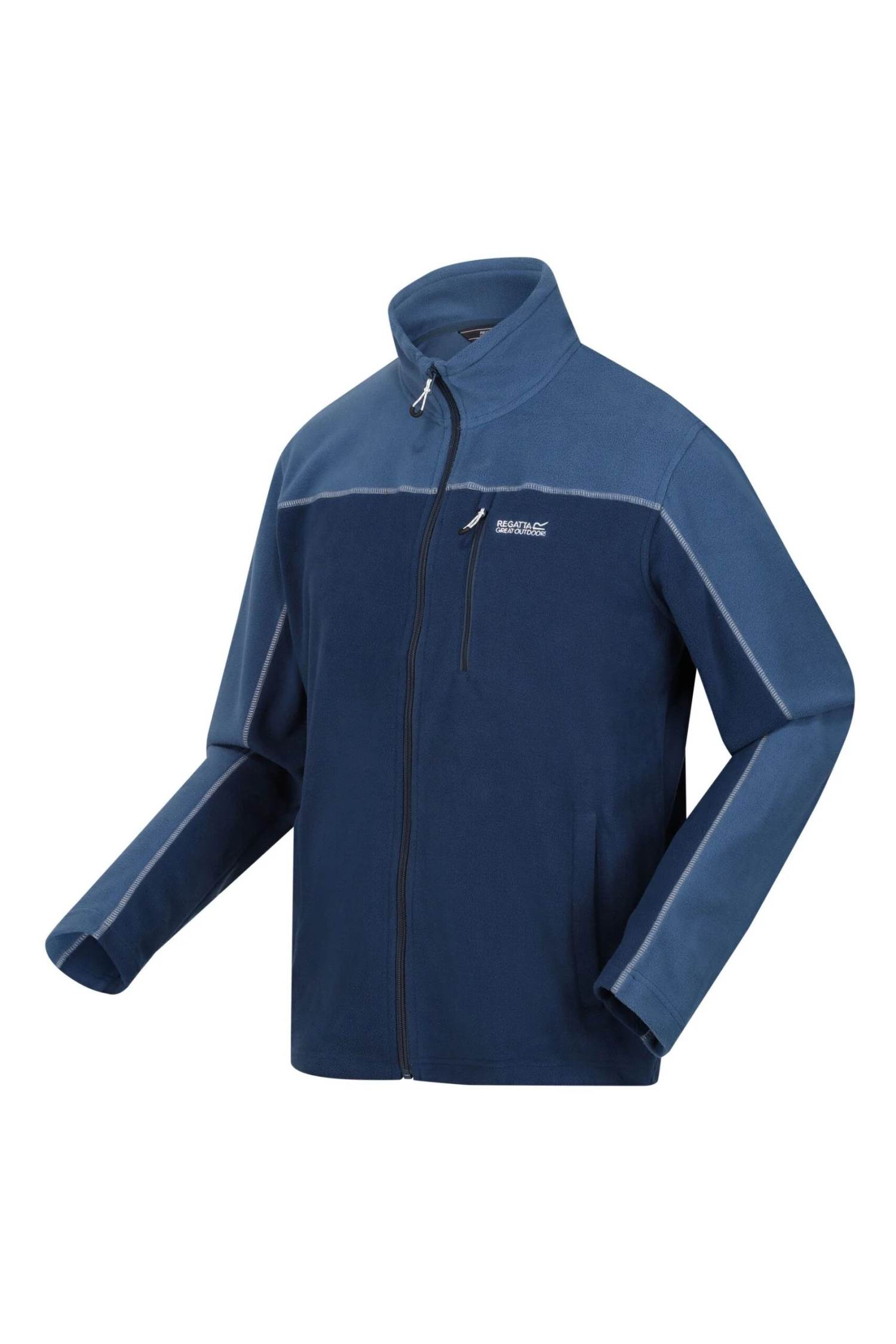 Regatta Blue Fellard Lightweight Full Zip Fleece - Image 8