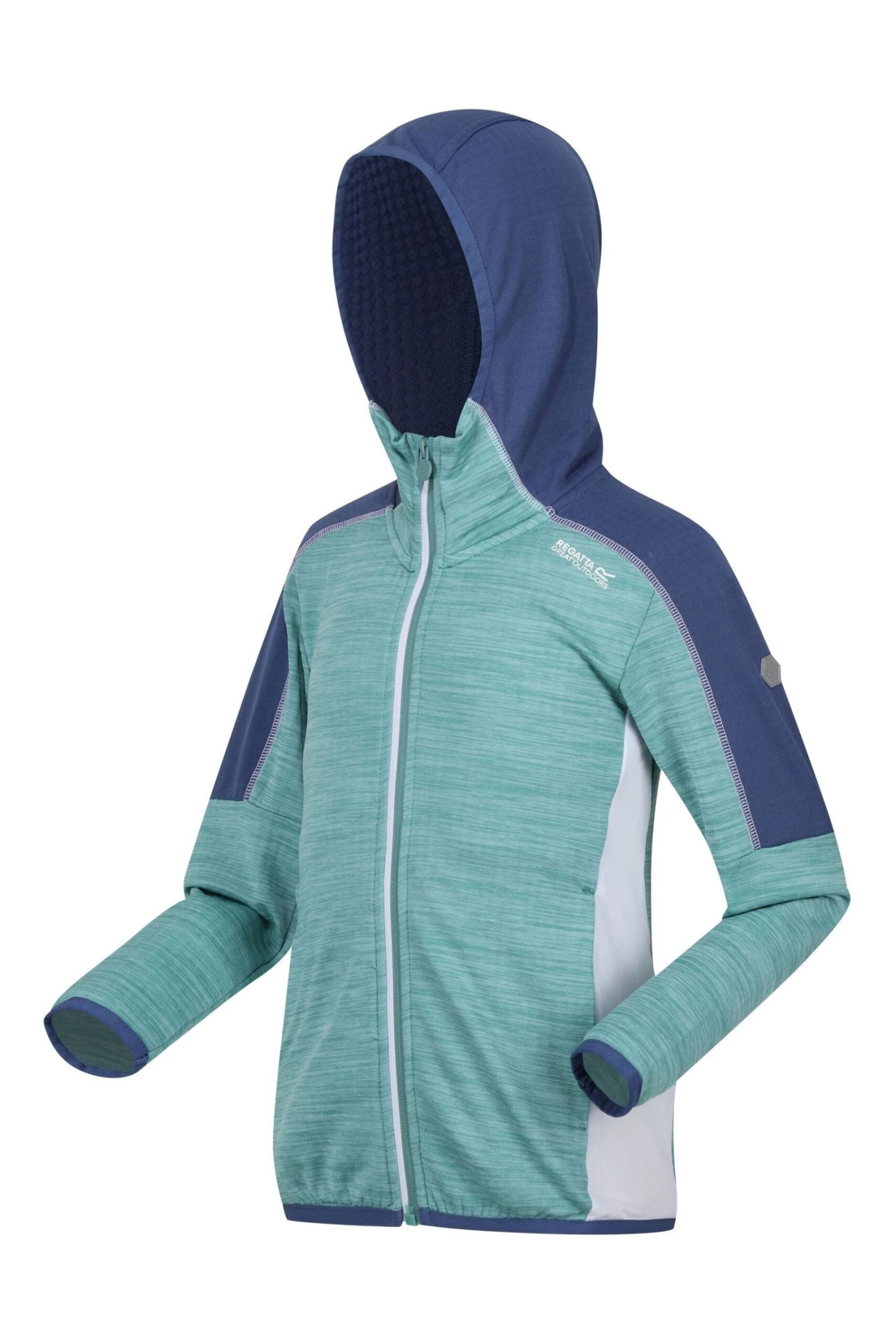 Regatta Blue Burnton Full Zip Fleece - Image 4