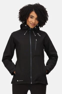 Regatta Women's Black Britedale Waterproof Torch Hooded Jacket