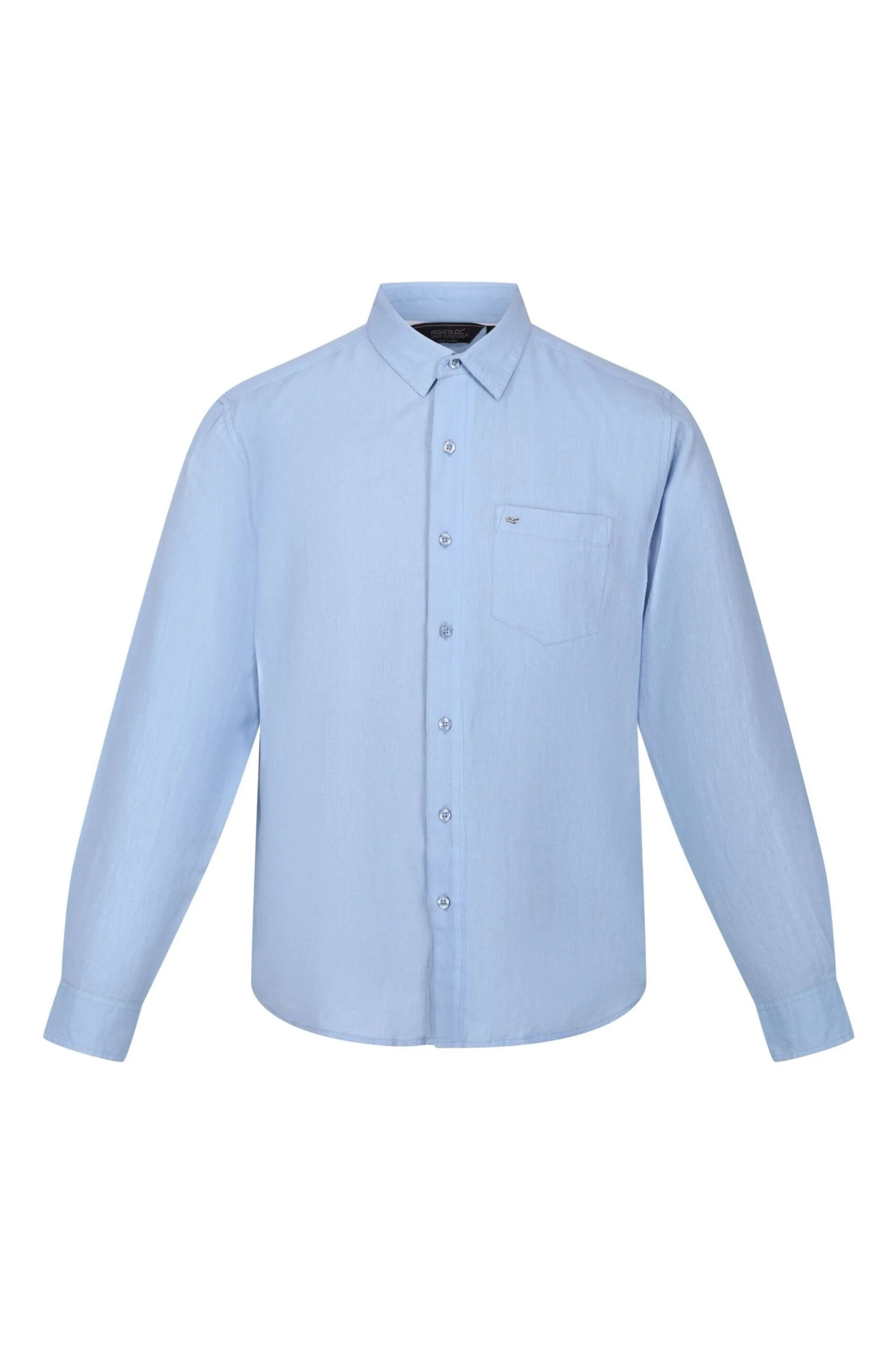 Regatta Blue Brycen Long Sleeve Shirt - Image 6