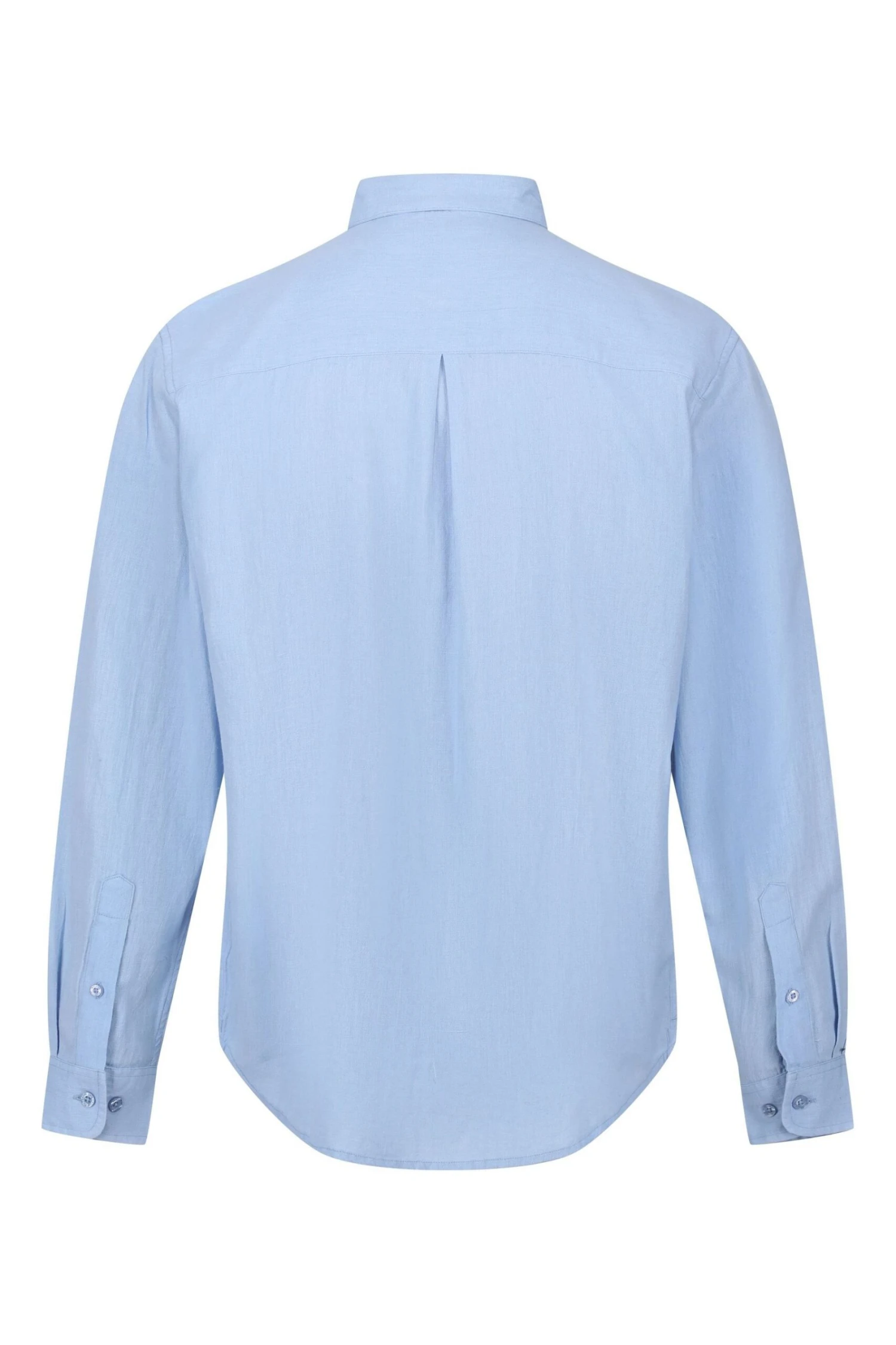 Regatta Blue Brycen Long Sleeve Shirt - Image 7