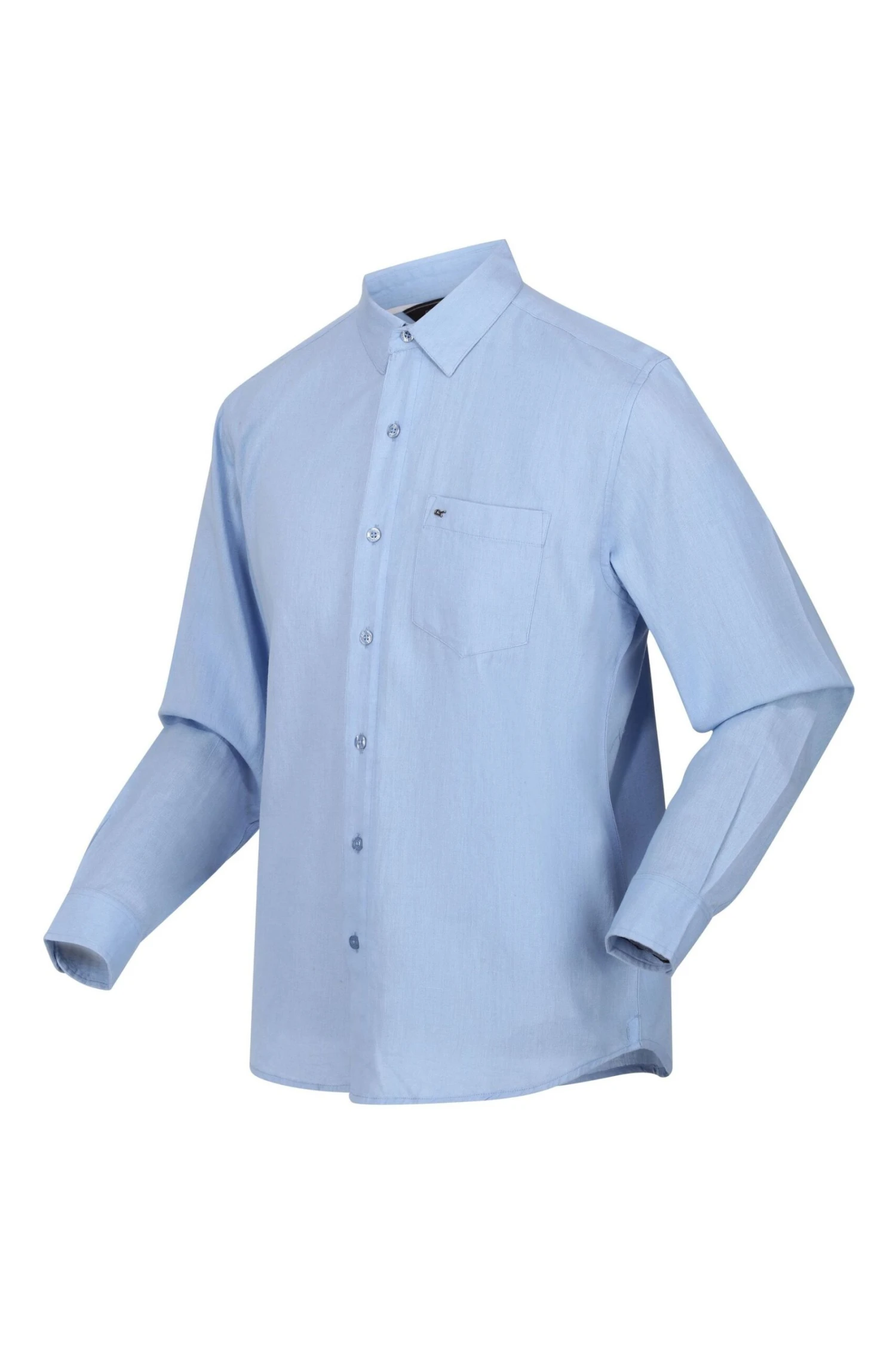 Regatta Blue Brycen Long Sleeve Shirt - Image 8