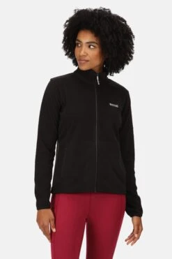 Regatta Black Clemance III Full Zip Fleece