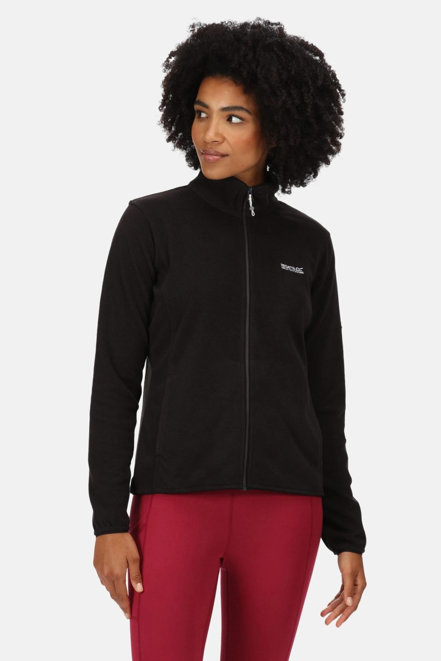 Regatta Black Clemance III Full Zip Fleece