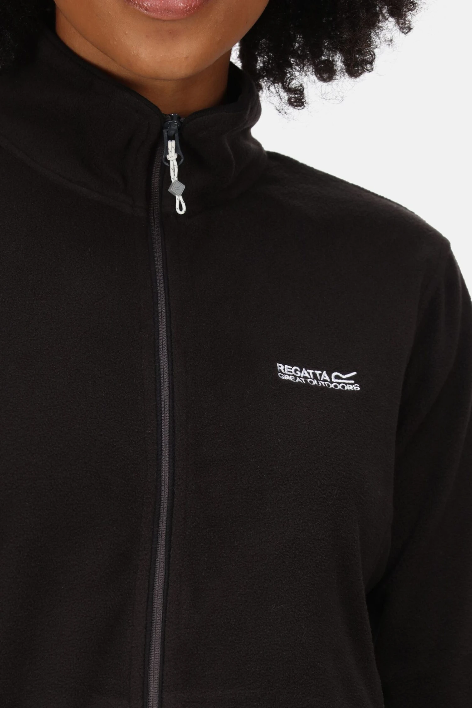 Regatta Black Clemance III Full Zip Fleece - Image 3