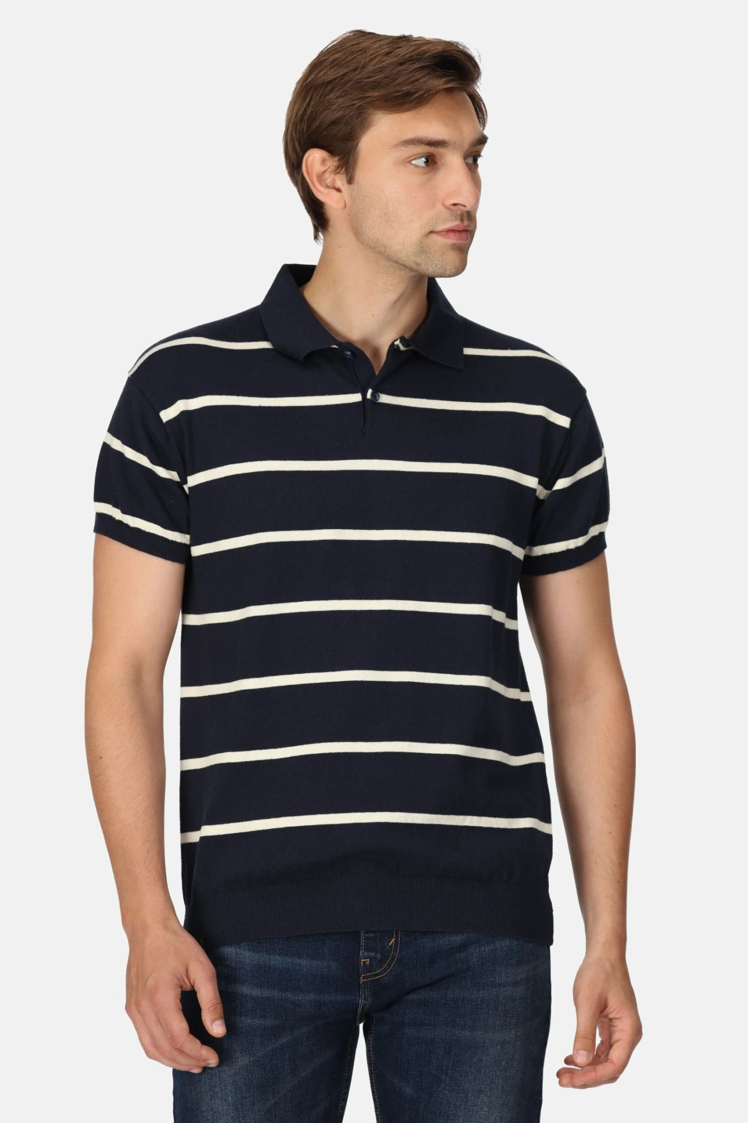 Regatta Blue Arkose Polo Shirt - Image 4