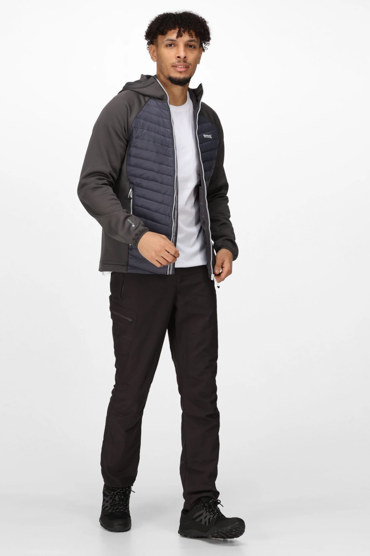 Regatta Grey Andreson VII Hybrid Lightweight Jacket