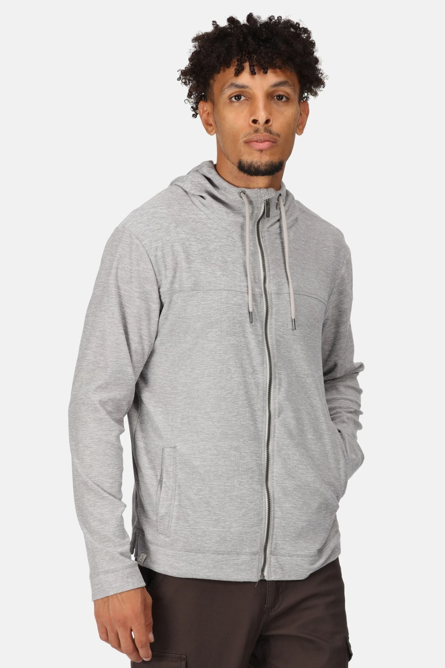 Regatta Grey Shorebay Full Zip Hoodie - Image 3