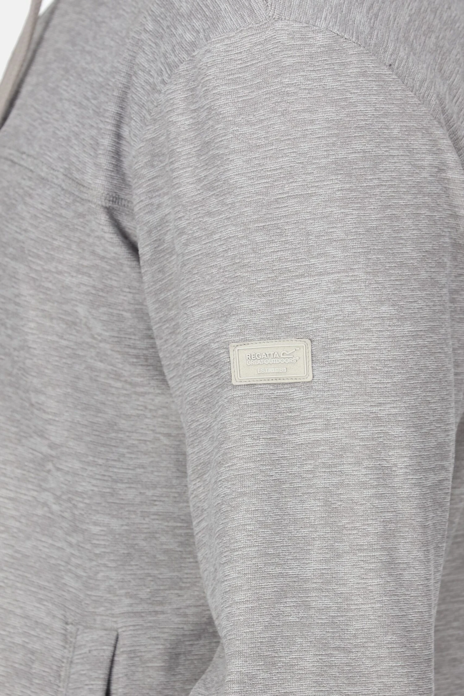 Regatta Grey Shorebay Full Zip Hoodie - Image 4