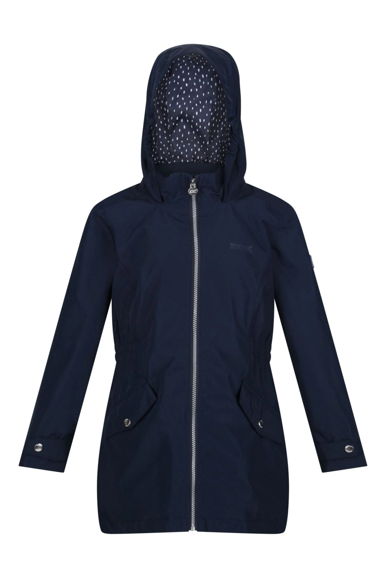 Regatta Blue Talei Longline Waterproof Jacket - Image 4