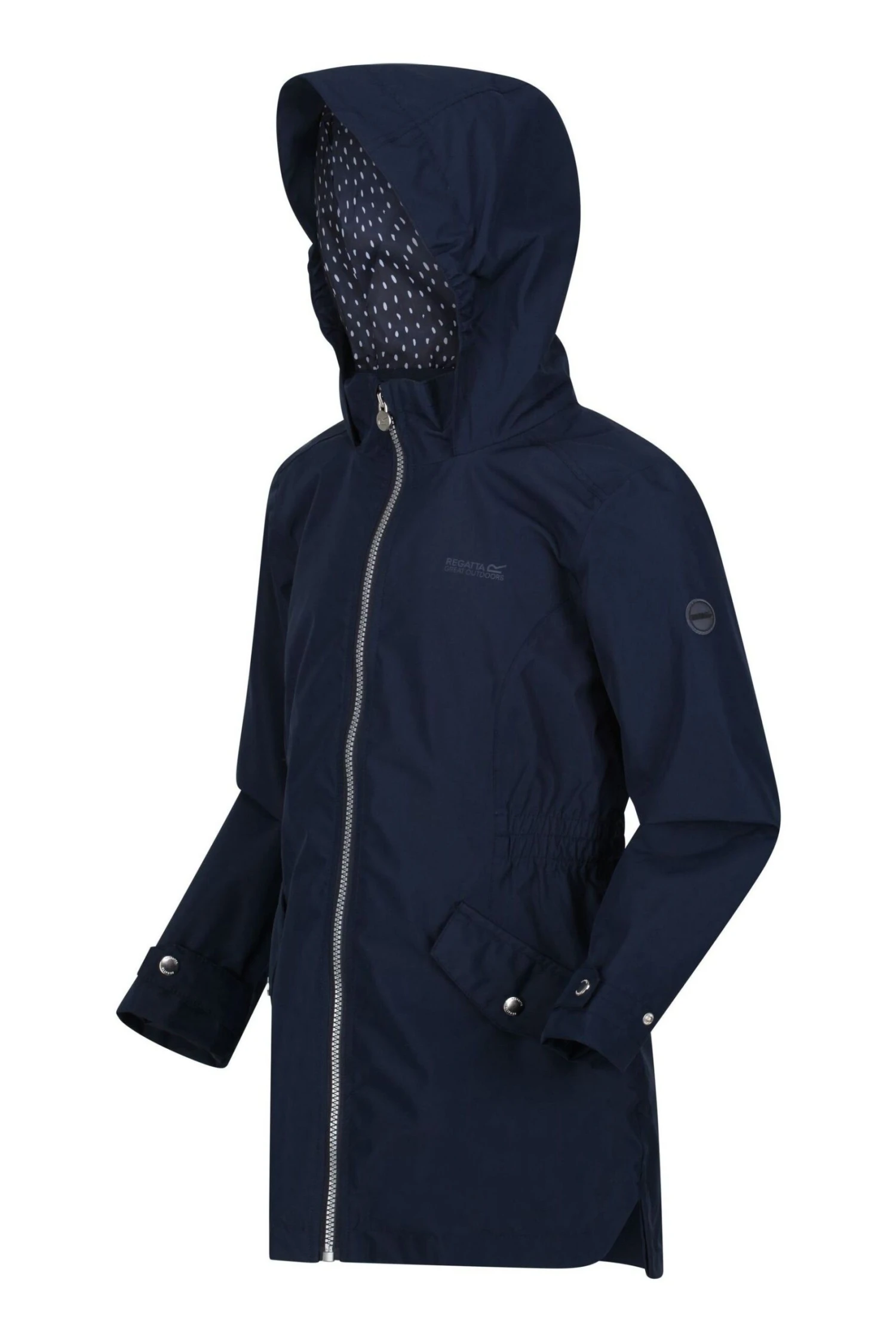 Regatta Blue Talei Longline Waterproof Jacket - Image 6