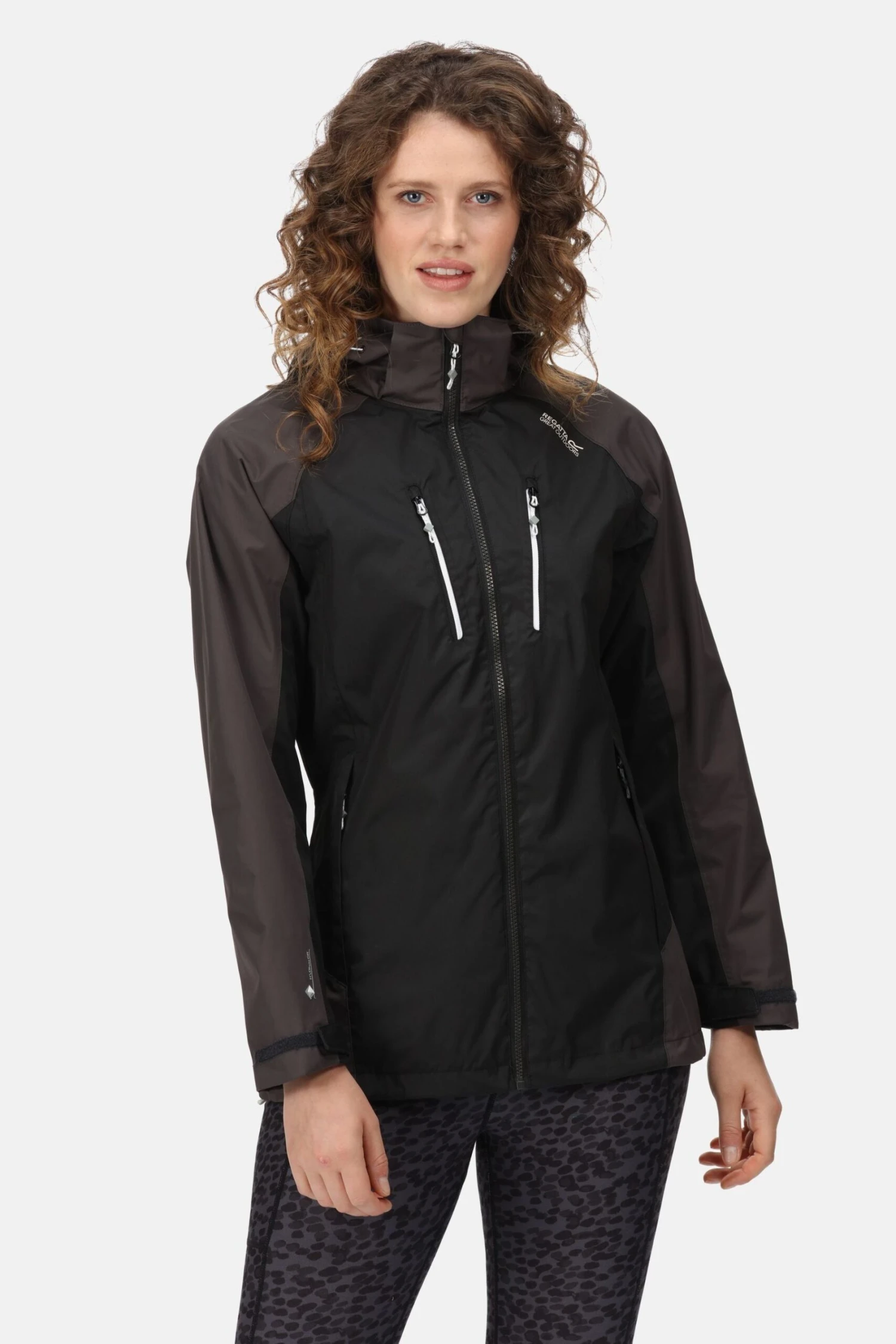 Regatta Women's Calderdale IV Black Waterproof Jacket