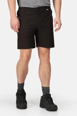 Regatta Black Highton Mid Length Shorts