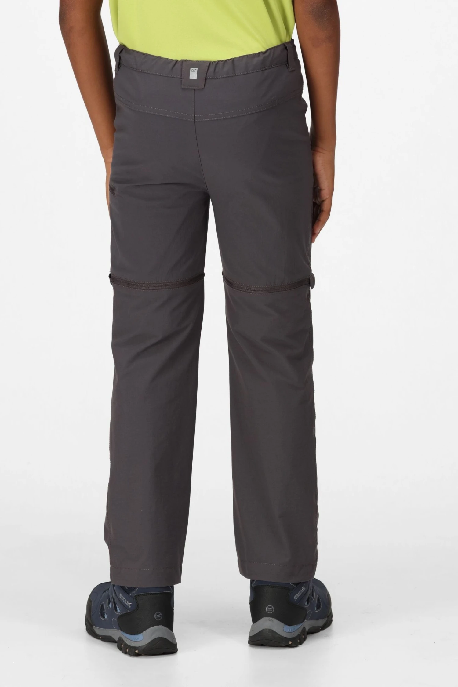 Regatta Junior Grey Highton Zip Off Trousers - Image 2
