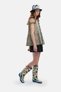 Regatta Green Orla Kiely Short Sleeve Top